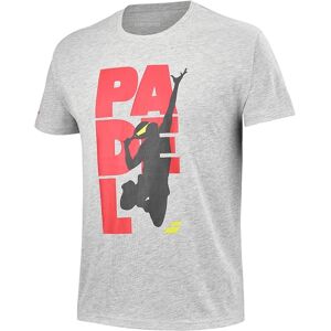 Babolat Padel Cotton T-Shirt Grey