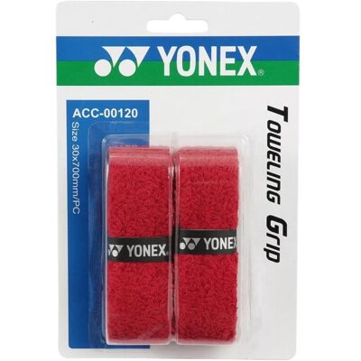 Yonex Towel Grip 2-pack Red Yonex Towel Grip 2-pack Red
