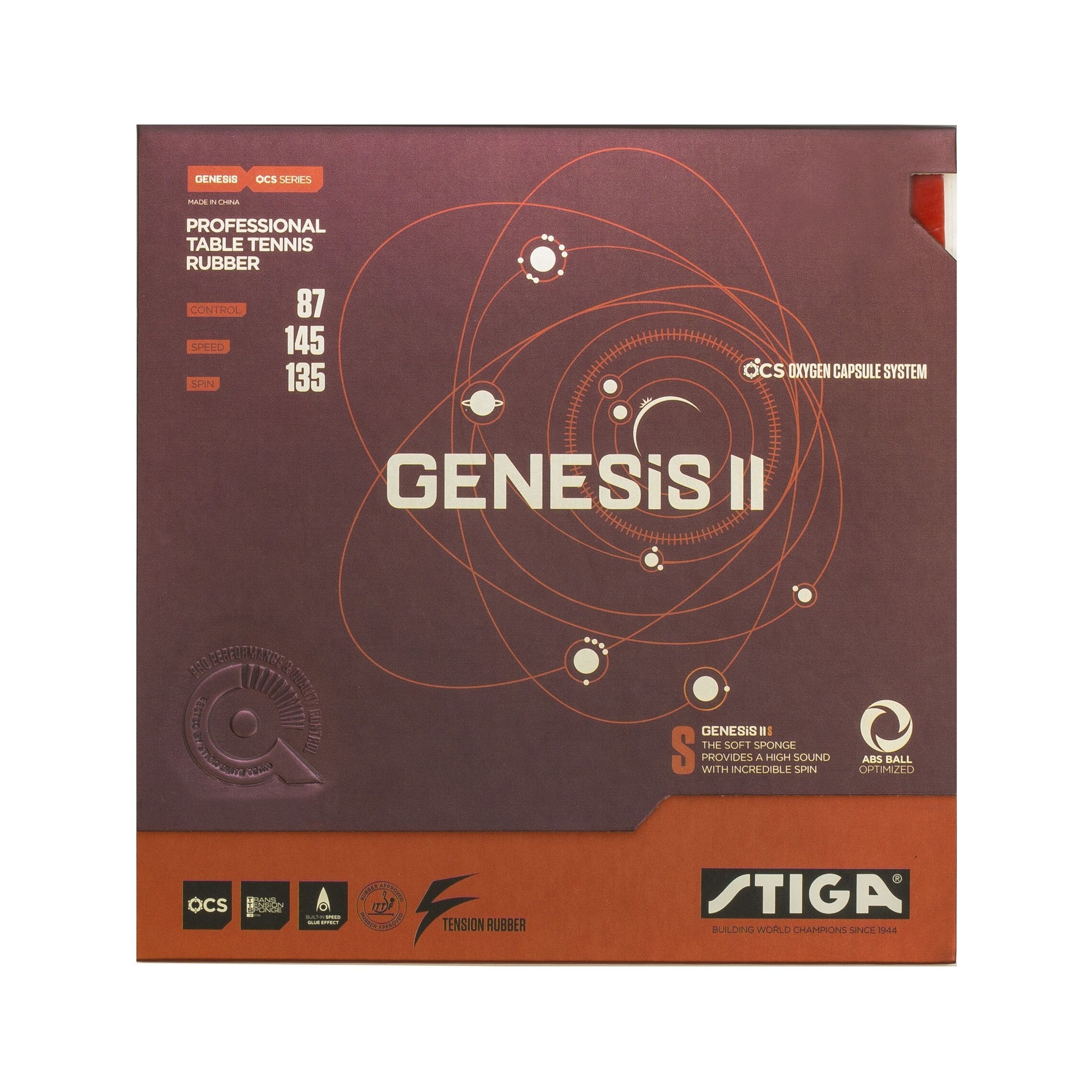 Stiga Genesis II S Red 2.0mm