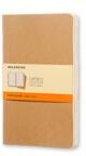 Moleskine Ruled Cahier L - Kraft Cover (3 Set) Muu Moleskine Ruled Cahier L - Kraft Cover (3 Set) Muu
