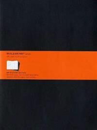 Moleskine Ruled Cahier Xl - Black Cover (3 Set) Muu Moleskine Ruled Cahier Xl - Black Cover (3 Set) Muu