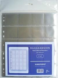 Rahakansion kolikkotasku (5 kpl/pakkaus, 20 lokeroa) Muu