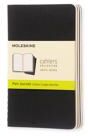 Moleskine Plain Cahier - Black Cover (3 Set) Muu Moleskine Plain Cahier - Black Cover (3 Set) Muu
