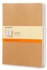 Moleskine Ruled Cahier Xl - Kraft Cover (3 Set) Muu Moleskine Ruled Cahier Xl - Kraft Cover (3 Set) Muu