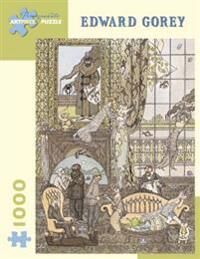 Edward Gorey: Frawgge Mfrg. Co. 1,000-Piece Jigsaw Puzzle Muu Edward Gorey: Frawgge Mfrg. Co. 1,000-Piece Jigsaw Puzzle Muu