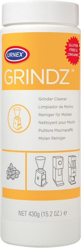 Urnex Grindz kahvimyllyn puhdistustabletit 430 g Urnex Grindz kahvimyllyn puhdistustabletit 430 g