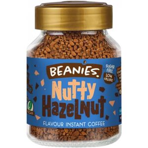 Kahvit > Pikakahvit > Maustetut pikakahvit Beanies Nutty Hazelnut maustettu pikakahvi 50 g
