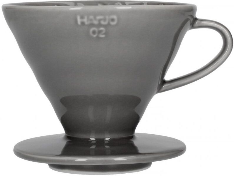 Hario V60 Dripper koko 02 keraaminen suodatinsuppilo. harmaa Hario V60 Dripper koko 02 keraaminen suodatinsuppilo. harmaa