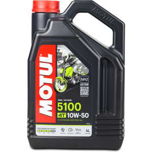 Puolisynteettinen Öljy Motul 5100 4T 4L