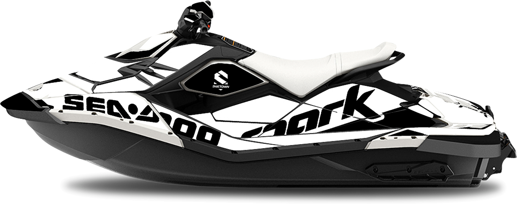 SWETOWN Tarrasarja SweTown Sea-Doo Spark Kilmister Valkoinen SWETOWN Tarrasarja SweTown Sea-Doo Spark Kilmister Valkoinen