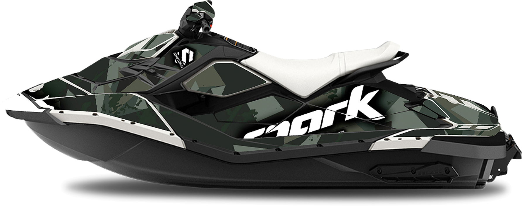 SWETOWN Tarrasarja SweTown Sea-Doo Spark Fury Valkoinen SWETOWN Tarrasarja SweTown Sea-Doo Spark Fury Valkoinen
