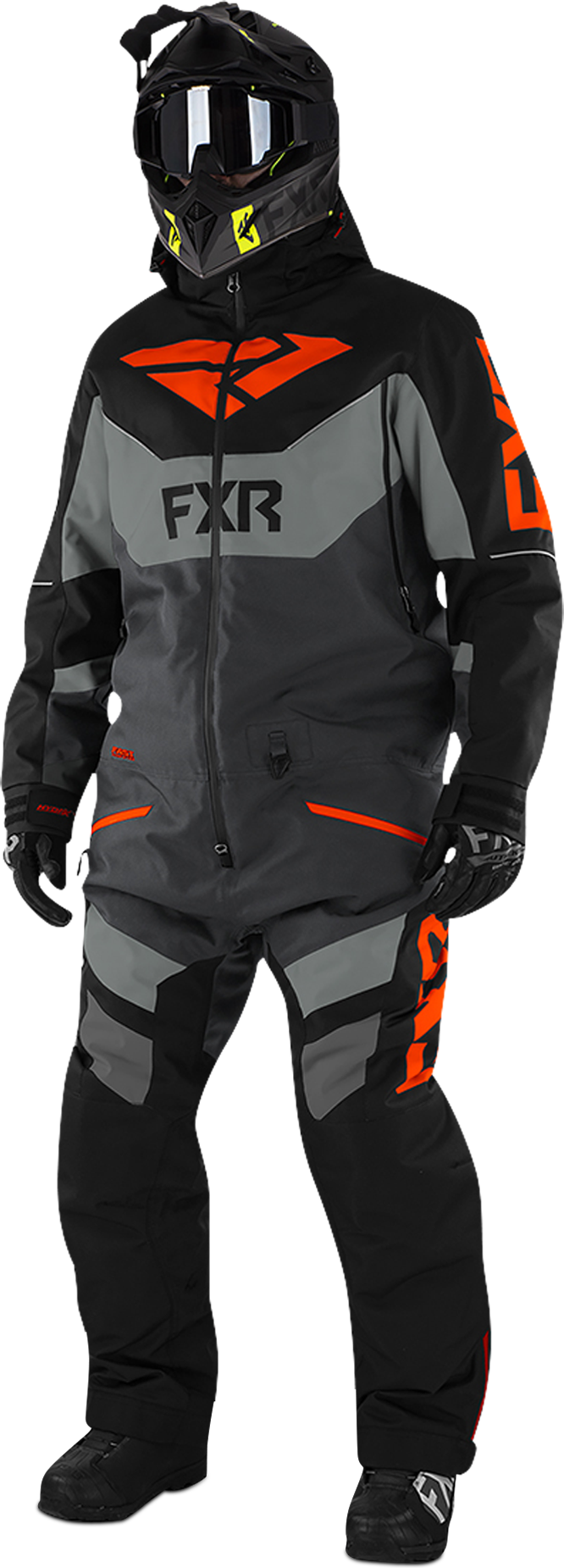 FXR Haalari FXR Fuel FX Musta-Harmaa-Punainen FXR Haalari FXR Fuel FX Musta-Harmaa-Punainen