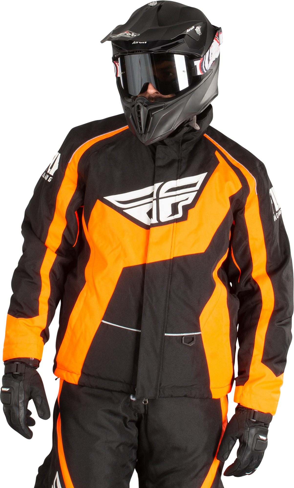 FLY Racing Takki FLY Outpost Musta-Oranssi FLY Racing Takki FLY Outpost Musta-Oranssi