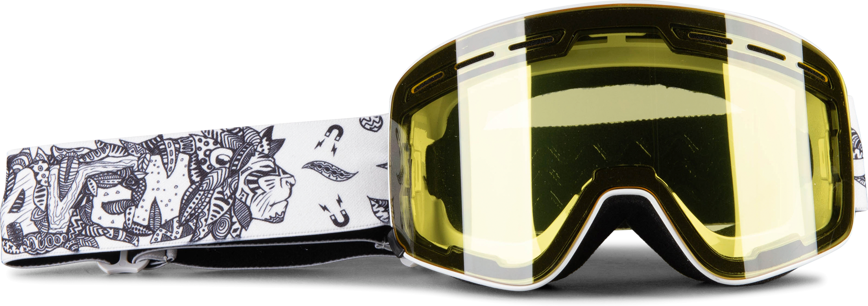 Raven Kelkkalasit Raven Edge VentMax Magnetic "Lion" Keltainen Raven Kelkkalasit Raven Edge VentMax Magnetic "Lion" Keltainen