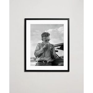 Sonic Editions Framed James Dean On Set - Valkoinen - Size: One size - Gender: men