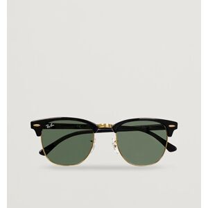 Ray Ban Clubmaster Sunglasses Ebony/Crystal Green - Musta - Size: One size - Gender: men