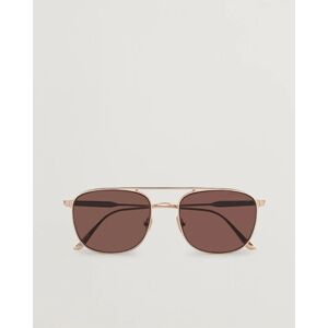 Tom Ford Jake Sunglasses Shiny Rose Gold/Brown - Musta - Size: UK38 - EU48 UK40 - EU50 UK42 - EU52 UK46 - EU56 - Gender: men