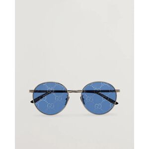 Gucci GG0944SA Sunglasses Silver/Blue - Sininen - Size: 38 - S 39 - M 40 - M 41 - L 43 - XL - Gender: men