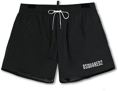 Dsquared2 Icon Boxer Mid Swimshorts Black