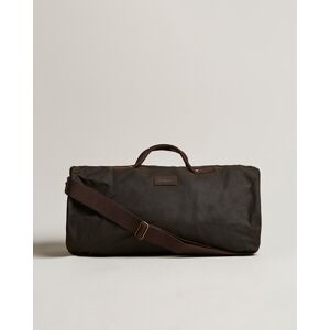 Barbour Wax Holdall Olive - Size: One size - Gender: men