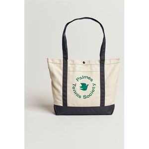 Palmes Society Tote Bag White/Navy - Harmaa - Size: S M L XL XXL - Gender: men