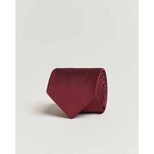 Amanda Christensen Plain Classic Tie 8 cm Bordeaux - Harmaa - Size: S M L XL - Gender: men