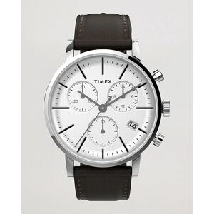 Timex Midtown Chronograph 40mm White Dial - Ruskea - Size: One size - Gender: men