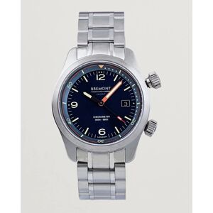 Bremont Argonaut Azure 42mm Steel - Harmaa - Size: One size - Gender: men