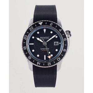 Bremont Waterman Apex II Supermarine Diver 43mm Black Rubber - Sininen - Size: One size - Gender: men