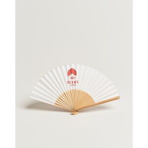 Beams Japan Folding Fan White - Vihreä - Size: S M L - Gender: men