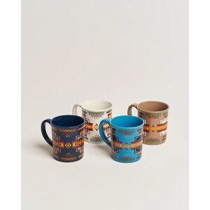 Pendleton Ceramic Mug Set 4-Pack Chief Joseph Mix - Sininen,Monivärinen - Size: One size - Gender: men