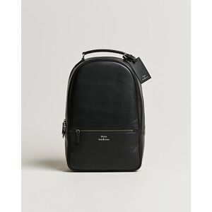 Ralph Lauren Leather Backpack Black - Musta - Size: S M L XL XXL - Gender: men