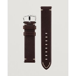 HIRSCH Ranger Retro Leather Watch Strap Brown - Musta - Size: One size - Gender: men