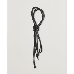 Saphir Medaille d'Or Shoe Laces Thin Waxed 75cm Black - Vihreä - Size: One size - Gender: men