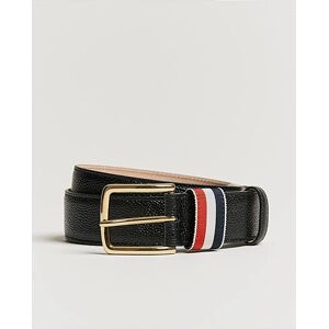 Thom Browne Grain Leather Belt Black - Size: One size - Gender: men