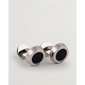 BOSS BLACK Simony Cufflink Black - Sininen - Size: One size - Gender: men