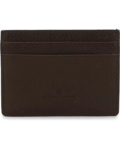 Morris Fred Card Wallet Dark Brown