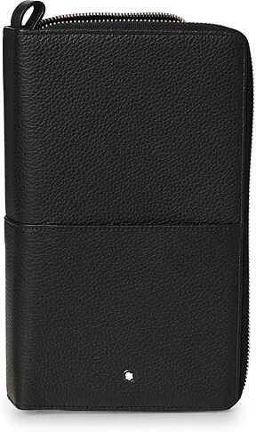 Montblanc MST Soft Grain Travel Wallet Black