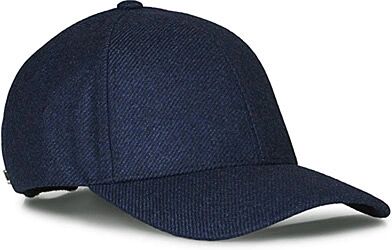 Varsity Loro Piana Cashmere Baseball Cap  Navy