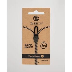 ZlideOn Normal Plastic Zipper Black L - Sininen - Size: One size - Gender: men