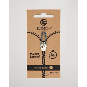 ZlideOn Normal Plastic Zipper Silver L - Sininen - Size: 46 48 54 - Gender: men