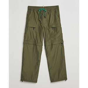 Moncler Grenoble Zip Off Cargo Pants Military Green - Musta - Size: S M L XL - Gender: men