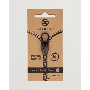 ZlideOn Metal & Plastic Zipper Black - Size: One size - Gender: men