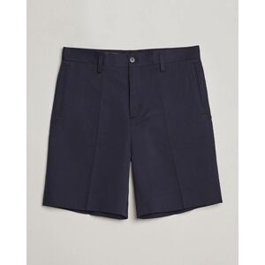 Filippa K Cotton/Linen Shorts Navy - Musta - Size: 46 50 52 54 - Gender: men