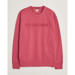 C.P. Company Resist Dyed Cotton Logo Sweatshirt Wine - Beige - Size: S L XL - Gender: men