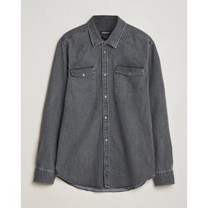 Dondup Slim Fit Pocket Denim Shirt Washed Grey - Beige - Size: W30L32 W32L32 W33L32 W34L32 W36L32 - Gender: men