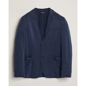 Giorgio Armani Unconstructed Blazer Navy - Keltainen - Size: One size - Gender: men