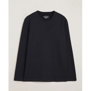 Bread & Boxers Long Sleeve T-Shirt Black - Harmaa - Size: S M L - Gender: men