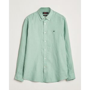 Morris Douglas Linen Button Down Shirt Light Green - Valkoinen - Size: S L XXL - Gender: men