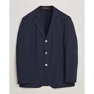 Oscar Jacobson Faber Stretch Blazer Navy - Ruskea - Size: 44 46 48 50 52 54 - Gender: men